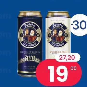APOSTEL Bere sortiment variat C/M, 0,5 l