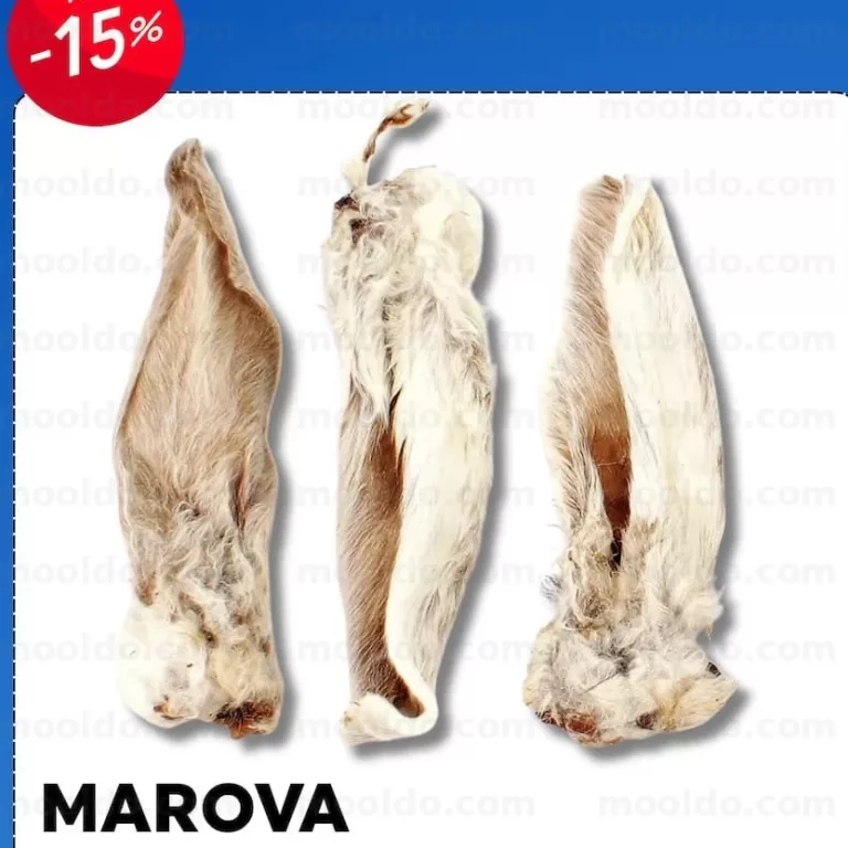MAROVA URECHI DE IEPURE CU PĂR USCATE 500 g