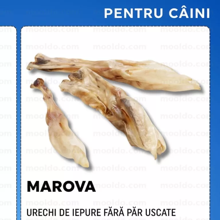 MAROVA URECHI DE IEPURE FĂRĂ PĂR USCATE 250 g