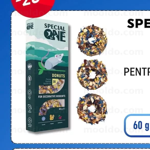 SPECIAL ONE Donuts PENTRU ROZĂTOARE 60 g
