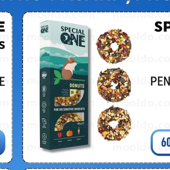 SPECIAL ONE Donuts PENTRU ROZĂTOARE 60 g