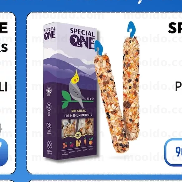SPECIAL ONE Sticks PENTRU PAPAGALI 90 g