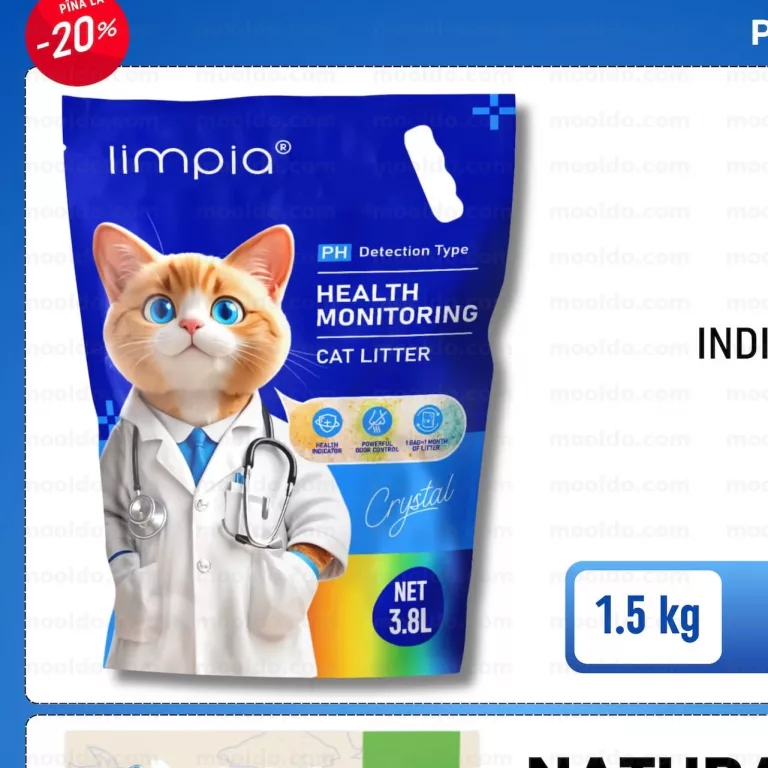 LIMPIA gel de SILICA INDICATOR DE PH 1.5 kg