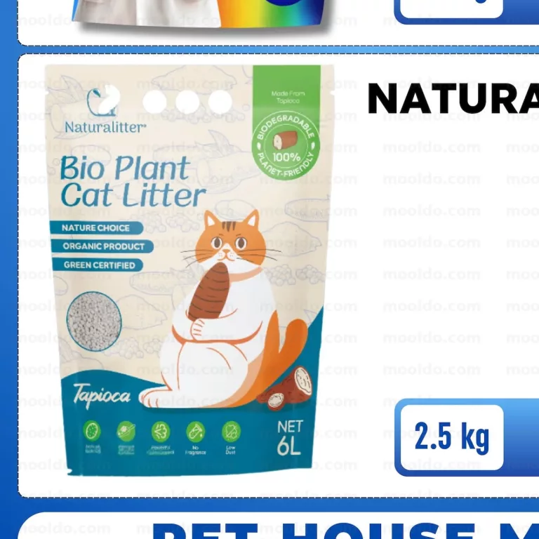 NATURALITTER Litieră bio TAPIOCA 2.5 kg