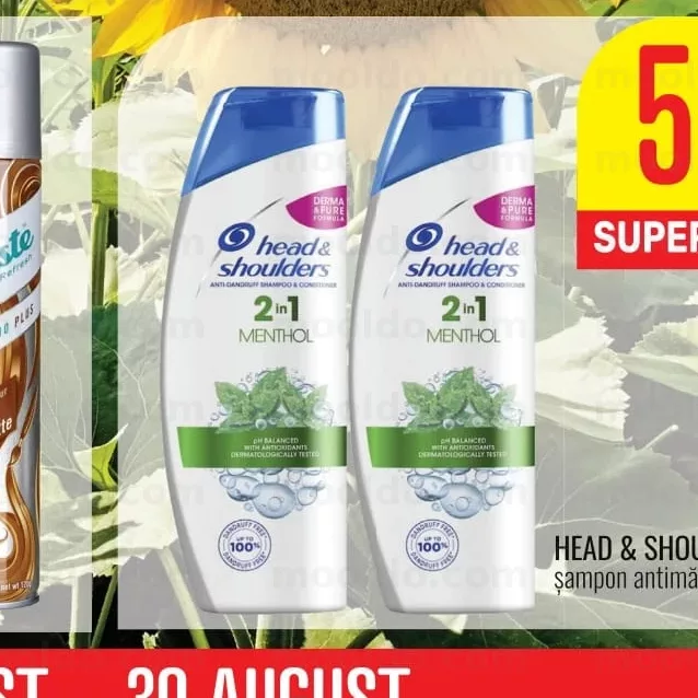 HEAD & SHOULDERS 360ml шампунь против перхоти