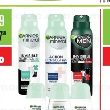 GARNIER DEO 50/150ml deodorant roll/spray anti perspirant diverse sortimente
