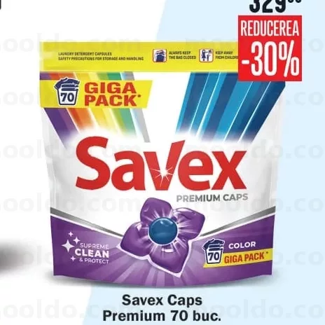 Savex Caps Premium 70 buc.