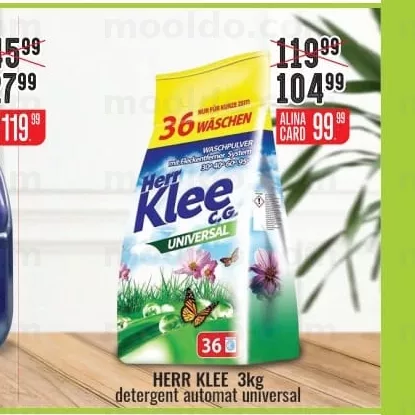 HERR KLEE 3Kg detergent automat universal