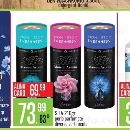 SILA 210gr perle parfumate diverse sortimente