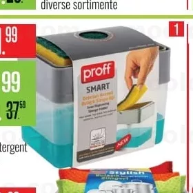 PROFF 1buc dozator p/u detergent vase cu burete
