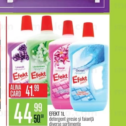 EFEKT 1L detergent gresie și faianță diverse sortimente