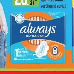 ALWAYS Ultra absorbante igienice, 10buc sortiment variat