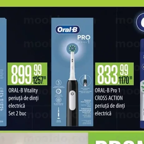 ORAL-B Pro 1 CROSS ACTION periuță de dinți electrică