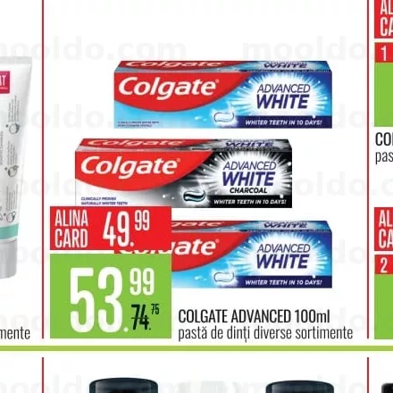 COLGATE ADVANCED 100ml pastă de dinți diverse sortimente