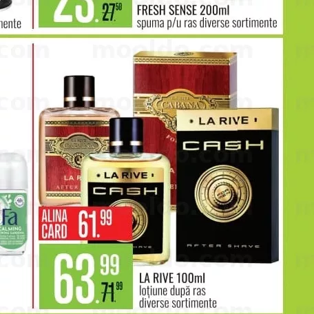 LA RIVE 100ml loțiune după ras diverse sortimente