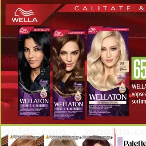 WELLATON vopsea p/u păr sortiment variat