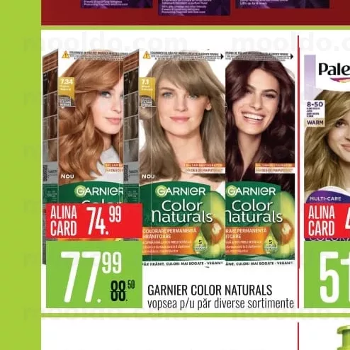 GARNIER COLOR NATURALS vopsea p/u păr diverse sortimente