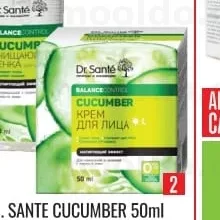 DR. SANTE CUCUMBER 50ml cremă p/u ten zi/noapte