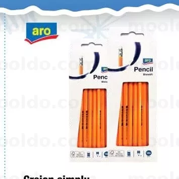 Creion simplu cu radieră