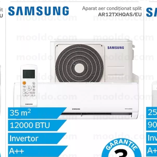 SAMSUNG Aparat de aer condiționat split AR12TXHQAS/EU