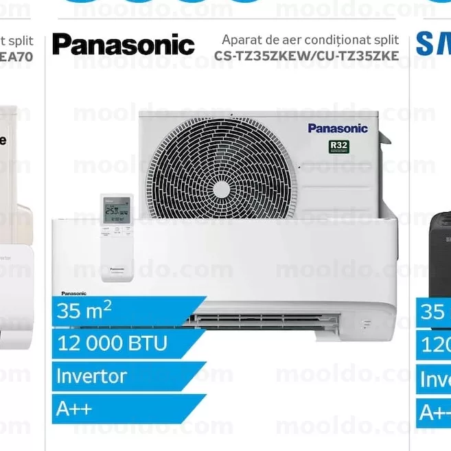 Panasonic Aparat de aer condiționat split CS-TZ35ZKEW/CU-TZ35ZKE