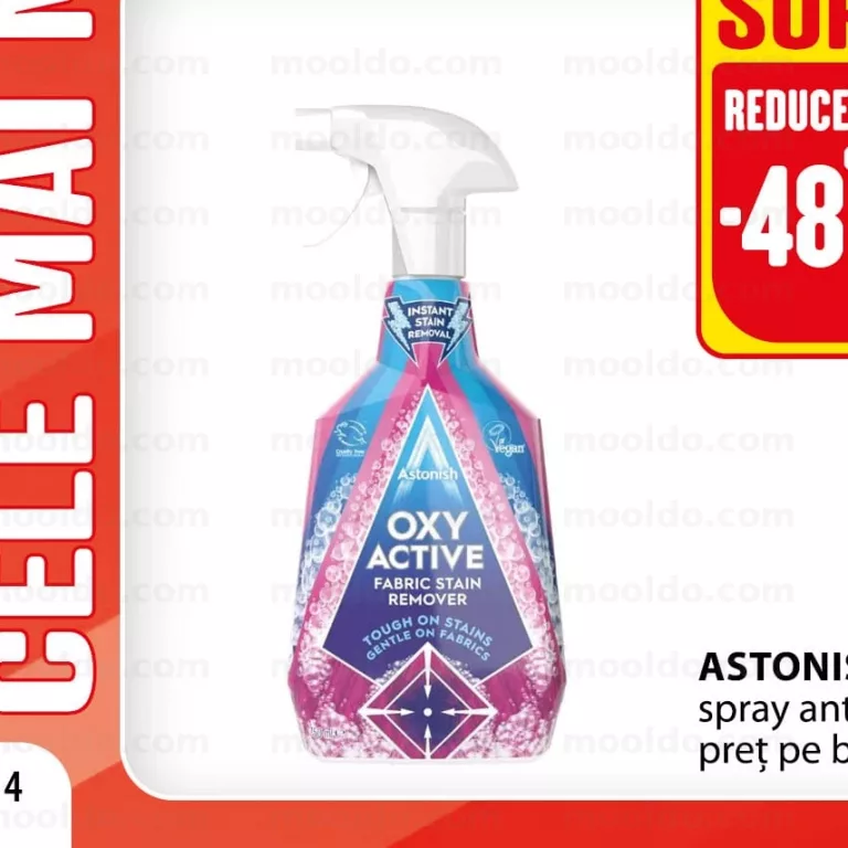 ASTONISH 750 ml spray antipete pentru țesături