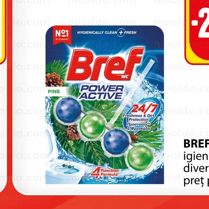 BREF 50 gr igienizant WC diverse sortimente
