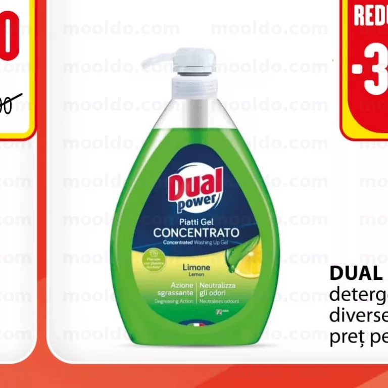 DUAL POWER 1 L detergent-gel de vase diverse sortimente