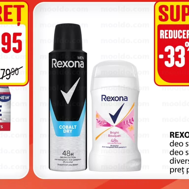 REXONA Men/Women 50 ml deo stick 150 ml spray deodorant diverse sortimente