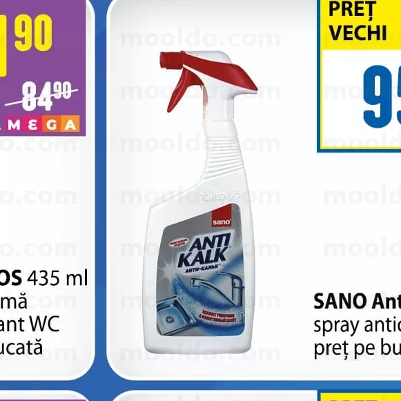 SANO Anti Kalk 1 L spray anticalcar