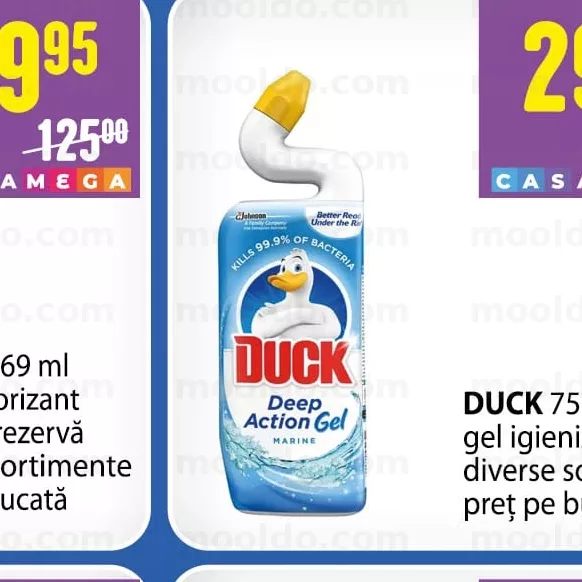 DUCK 750 ml gel igienizant WC diverse sortimente