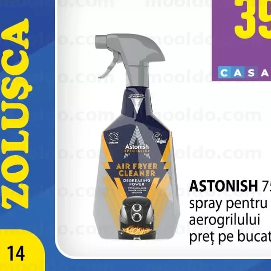 ASTONISH 750 ml spray pentru curățarea aerogrilului