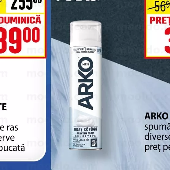 ARKO Men 200 ml spumă de ras diverse sortimente