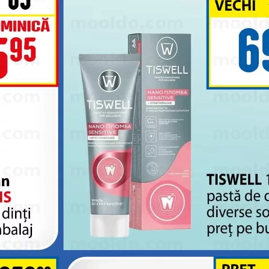 TISWELL 110 ml pastă de dinți diverse sortimente
