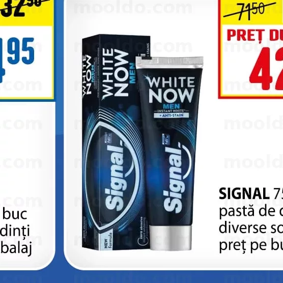 SIGNAL 75 ml pastă de dinți diverse sortimente