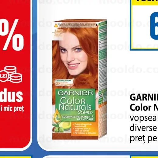 GARNIER Color Naturals vopsea de păr diverse sortimente preț pe bucată