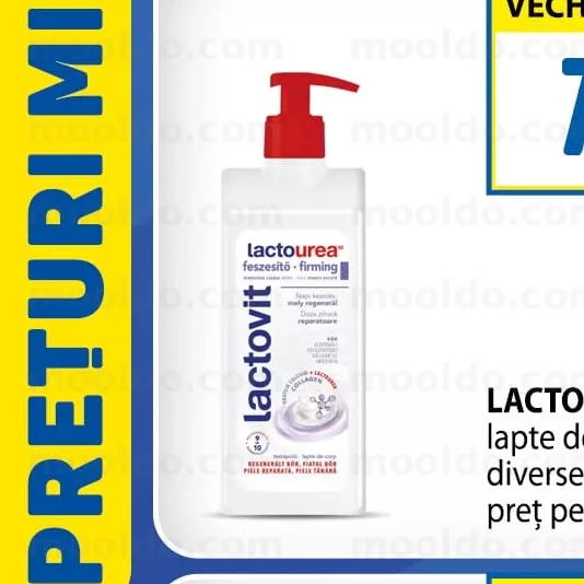 LACTOVIT 400 ml lapte de corp diverse sortimente preț pe bucată