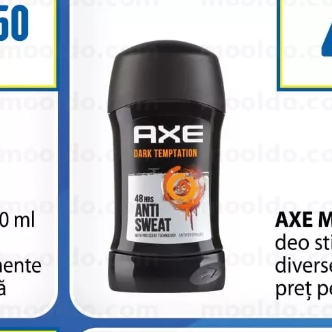 AXE Men 50 ml deo stick diverse sortimente preț pe bucată