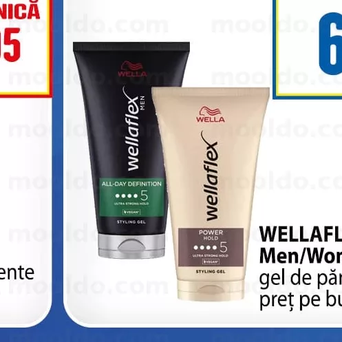 WELLAFLEX 150 ml Men/Women gel de păr preț pe bucată