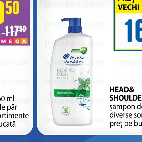 HEAD& SHOULDERS 800 ml șampon de păr diverse sortimente