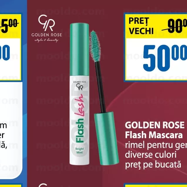 GOLDEN ROSE Flash Mascara rimel pentru gene diverse culori