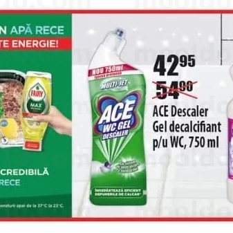 ACE Descaler Gel decalcifiant p/u WC, 750 ml