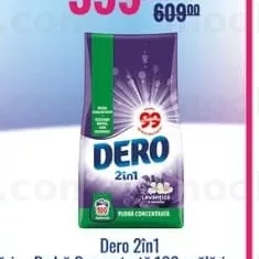 Dero 2in1 Pudră Concentrată 100 spălări