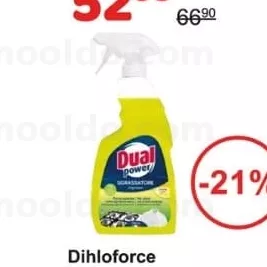 Dual Power Detergent-spray sgrasatore (degresant) lemon 750ml