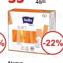 Bella Absorbante igienice soft 50+10 buc