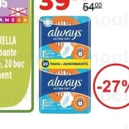 Always Absorbante igienice 20 buc