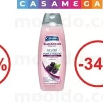 Genera Gel de dus neutru, mure si mosc 1000 ml