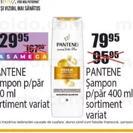 PANTENE Șampon p/păr 400 ml sortiment variat