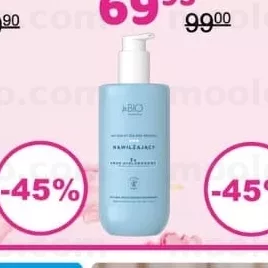 BeBio Gel de dus hidratant 350ml