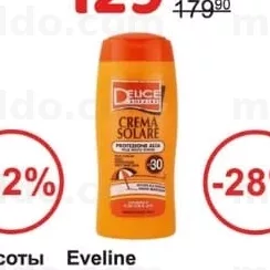Delice Crema protectie solara SPF30 250ml